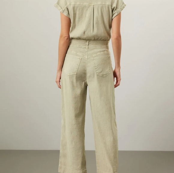 Joe's Jeans Light Olive Women's Jumpsuit Size Large - Picture 4 of 9